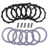 Clutch carbon complete EBC friction plates, steels & springs for: Yamaha YFS