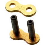 DID Hohlnietschloss Gold/Schwarz 428NZ