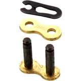 DID 428NZ Gold/Black Clipschloss für Motorräder
