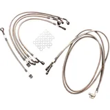 Stahlflex Bremsschlauch Kit 7-teilig anthrazit