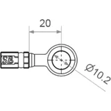 VARIO BANJO FITTING 10 MM 0 IN