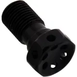Hohlschraube M10 x 1 Alu Racing schwarz