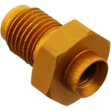 TYP530 3/8-24 UNF Gold Male Thread Fixed