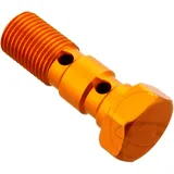 Banjo Bolt Double M10x1 Aluminium Orange