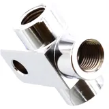 3-Wege Verteiler 3/8 UNF geschraubt, chrom