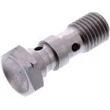 Banjo Bolt Double M10x1.25 in Silver