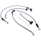 Bremsschlauch Stahlflex Kit 5-teilig für Motorräder