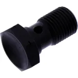 Hohlschraube M10x1 schwarz aus Edelstahl