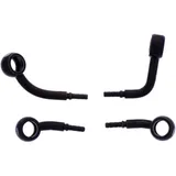 Bremsschlauch Stahlflex Kit Anschluss schwarz 2 - teilig passend für: Honda CB 7576056
