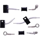 Bremsschlauch Stahlflex Kit Anschluss silber 4 - teilig passend für: Honda CBR 7576071