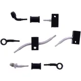 Bremsschlauch Stahlflex Kit Anschluss schwarz 4 - teilig passend für: Honda CBR 7576073