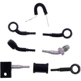 Bremsschlauch Stahlflex Kit Anschluss schwarz 3 - teilig passend für: Honda CBR 7576074