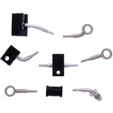 Bremsschlauch Stahlflex Kit Anschluss silber 4 - teilig passend für: Honda CBR 7576075