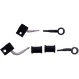 Bremsschlauch Stahlflex Kit Anschluss schwarz 2 - teilig passend für: Honda CBR 7576078
