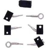 Bremsschlauch Stahlflex Kit Anschluss silber 3 - teilig passend für: Honda CBR 7576080