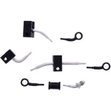 Bremsschlauch Stahlflex Kit Anschluss schwarz 4 - teilig passend für: Honda CBR 7576081