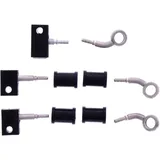 Bremsschlauch Stahlflex Kit Anschluss silber 3 - teilig passend für: Honda FJS