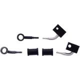 Bremsschlauch Stahlflex Kit Anschluss schwarz 2 - teilig passend für: Honda CB 7576094