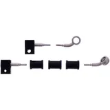 Bremsschlauch Stahlflex Kit Anschluss silber 2 - teilig passend für: Kawasaki Vulcan