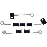 Bremsschlauch Stahlflex Kit Anschluss silber 3 - teilig passend für: Kawasaki Z 7576109