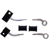 Bremsschlauch Stahlflex Kit Anschluss silber 2 - teilig passend für: Kawasaki ZX - 10R