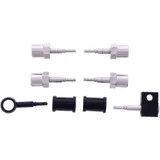 Bremsschlauch Stahlflex Kit Anschluss schwarz 3 - teilig passend für: Kawasaki ZZR