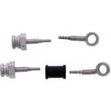 Bremsschlauch Stahlflex Kit Anschluss silber 2-teilig 1178908