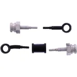 BRAIDED STEEL BRAKE HOSE KIT 6128