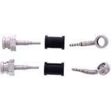 BRAIDED STEEL BRAKE HOSE KIT 6130