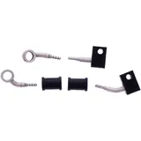 Bremsschlauch Stahlflex Kit Anschluss silber 2-teilig 1178924