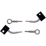Bremsschlauch Stahlflex Kit silber 2-teilig 7576174