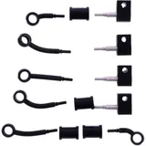 BRAIDED STEEL BRAKE HOSE KIT 6179