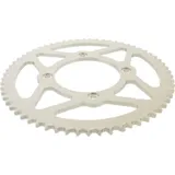 Rear sprocket aluminium 63 tooth pitch 428 silver