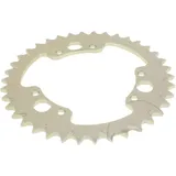 Alu - Kettenrad 38Z Teilung 520 silber Esjot Innendurchmesser 110 Lochkreis 125 passend für: Sherco X - Ride