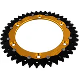 Kettenrad Dual 42Z Teilung 520 gold ZF Innendurchmesser 136 Lochkreis 156 passend für: Husqvarna TE, WR, SM, CR
