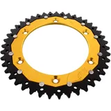 Kettenrad Dual 43Z Teilung 520 gold ZF Innendurchmesser 136 Lochkreis 156 passend für: Husqvarna TE, WR, SM, CR