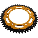 Kettenrad Dual 48Z Teilung 520 gold ZF Alternative: 7582525 passend für: Husqvarna TE, WR, SM, CR