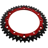 ZF Dual 44 Tooth Rear Sprocket 520 Red