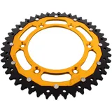 Kettenrad Dual 47Z Teilung 520 gold ZF Innendurchmesser 125 Lochkreis 150 passend für: Husqvarna FE, FC, TE
