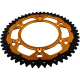 Kettenrad Dual 50Z Teilung 520 gold ZF Innendurchmesser 125 Lochkreis 150 passend für: Husqvarna FE, FC, TE