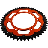 Kettenrad Dual 49Z Teilung 520 orange ZF Alternative: 7582537 passend für: Husqvarna FE, FC, TE