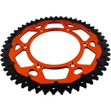 Kettenrad Dual 52Z Teilung 520 orange ZF Alternative: 7582544 passend für: Husqvarna FE, FC, TE