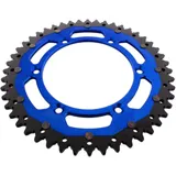 Kettenrad Dual 48Z Teilung 520 blau ZF Innendurchmesser 130 Lochkreis 150 passend für: Fantic XEF, XX, XXF