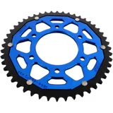 Kettenrad Dual 48Z Teilung 428 blau ZF für Motorräder