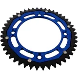 Kettenrad Dual 46Z Teilung 428 blau ZF Innendurchmesser 110 Lochkreis 132 passend für: KTM SX