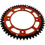 Kettenrad Dual 49Z Teilung 428 orange ZF Innendurchmesser 110 Lochkreis 132 passend für: KTM SX