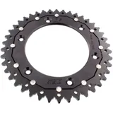 Kettenrad Dual 42Z Teilung 520 schwarz ZF Innendurchmesser 125 Lochkreis 150 passend für: Husqvarna FE, FC, TE
