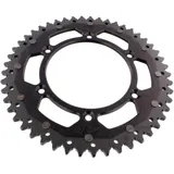 Kettenrad Dual 49Z Teilung 520 schwarz ZF Innendurchmesser 125 Lochkreis 150 passend für: Husqvarna FE, FC, TE