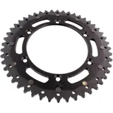 Kettenrad Dual 48Z Teilung 520 schwarz ZF Innendurchmesser 136 Lochkreis 156 passend für: Husqvarna TE, WR, SM, CR