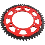 Kettenrad Dual 52Z Teilung 420 rot ZF Innendurchmesser 105 Lochkreis 125 passend für: Derbi Senda